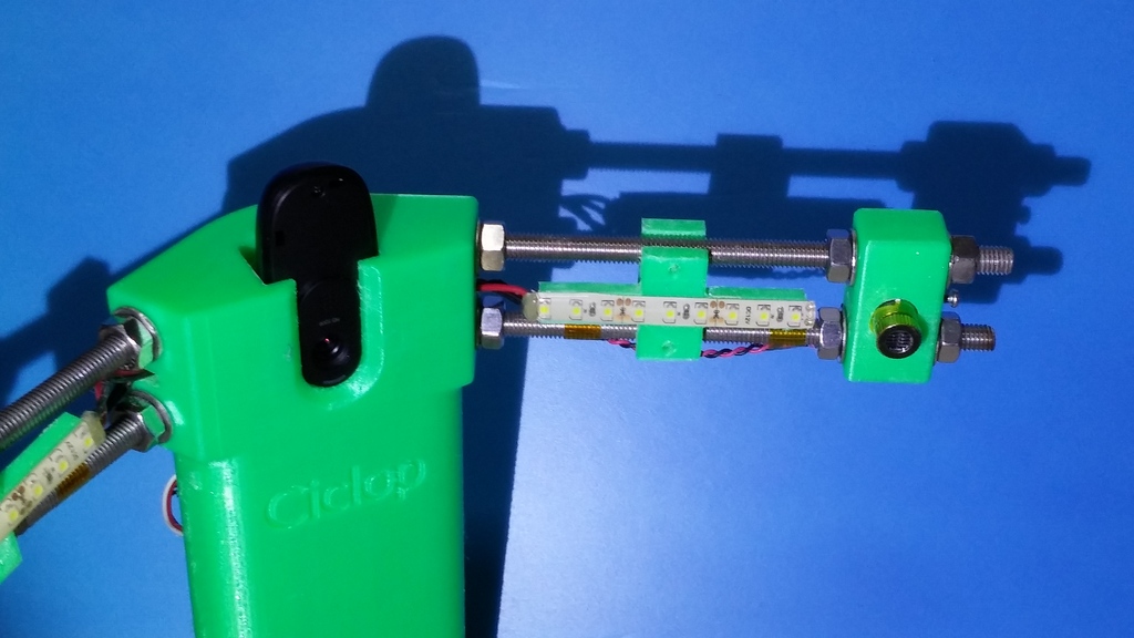 LED mount for Ciclop