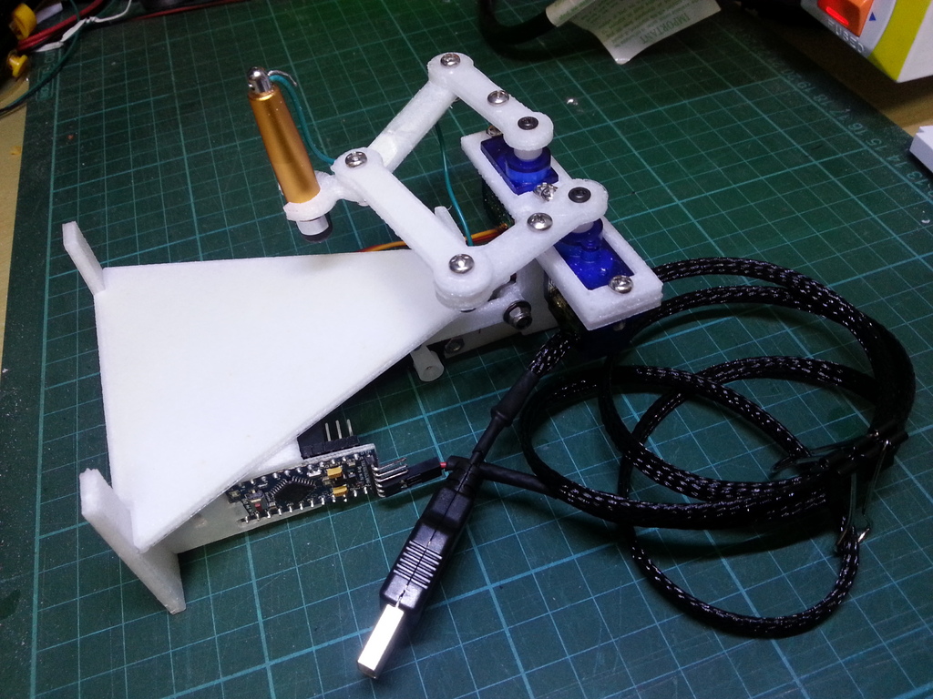 Miniatura 3 do modelo 3D Plotclock on Note 2 
