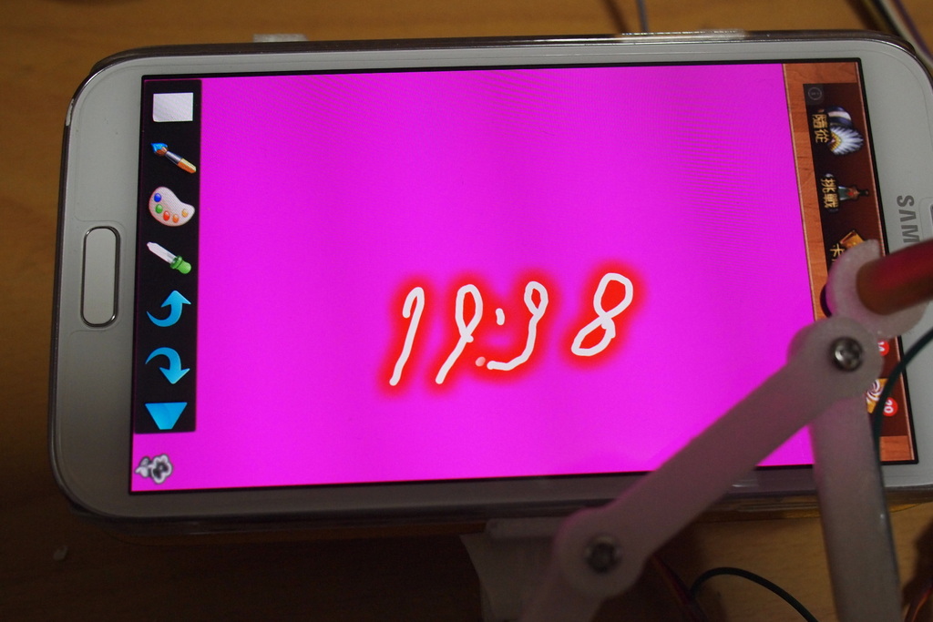 Miniatura 8 do modelo 3D Plotclock on Note 2 