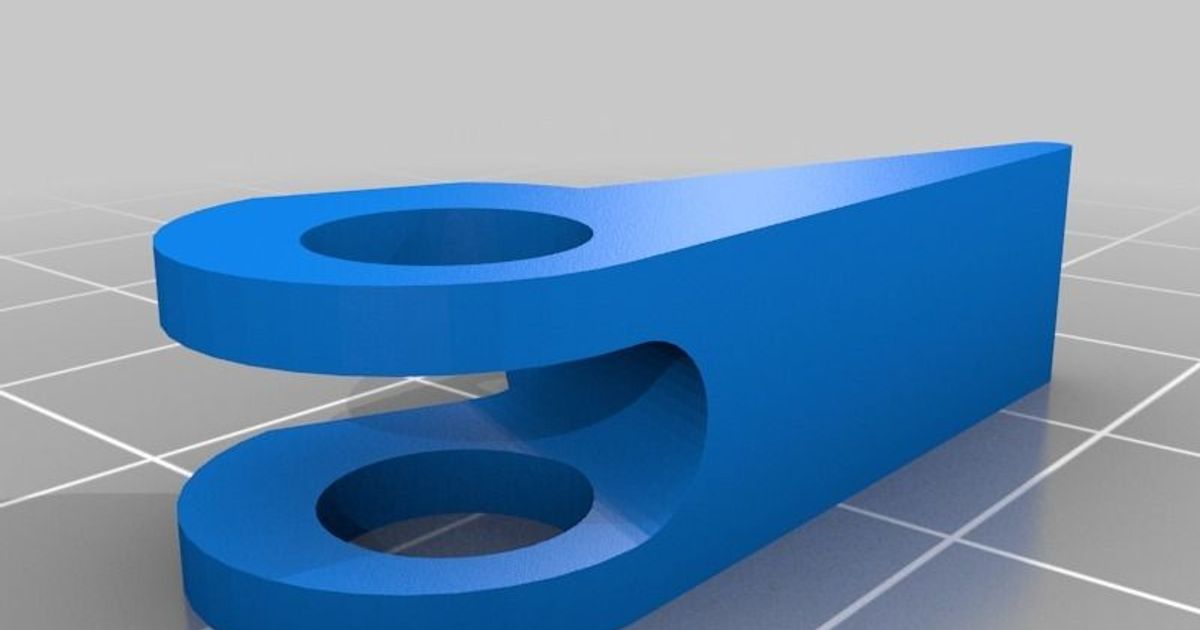 Quick Release Lever for 3mm bolt by dTomYY Download free STL model