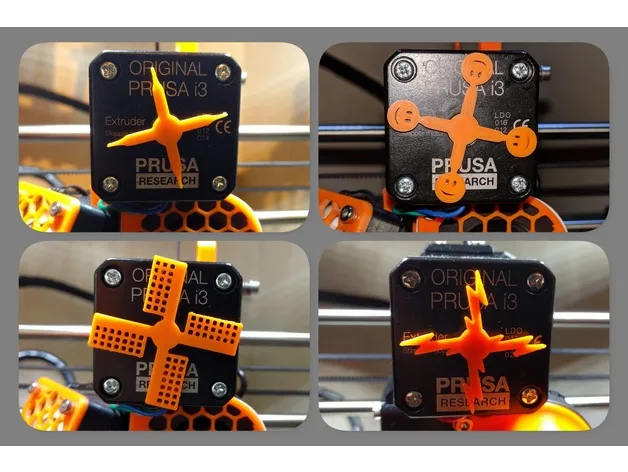 NEMA (extruder) motor rotation indicator