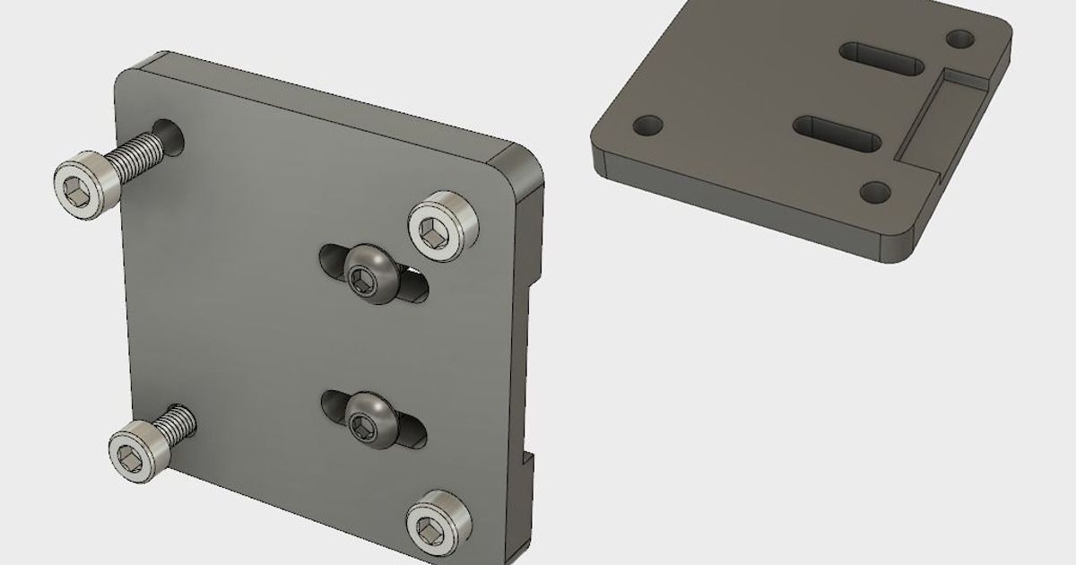 Adjustable X Axis Endstop Mount for CR10/CR10S by mce076 Download