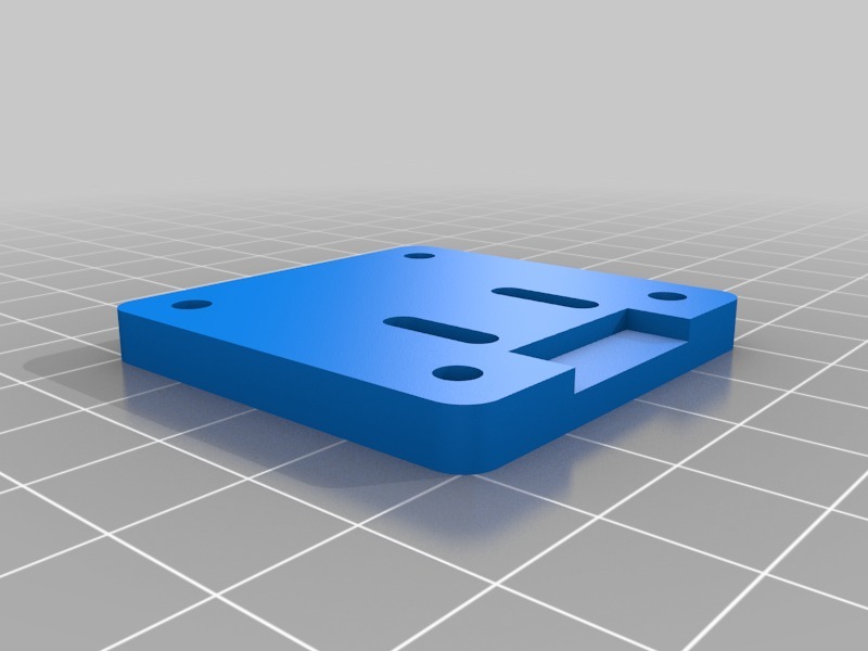 Adjustable X Axis Endstop Mount for CR-10/CR-10S by mce076 | Download ...