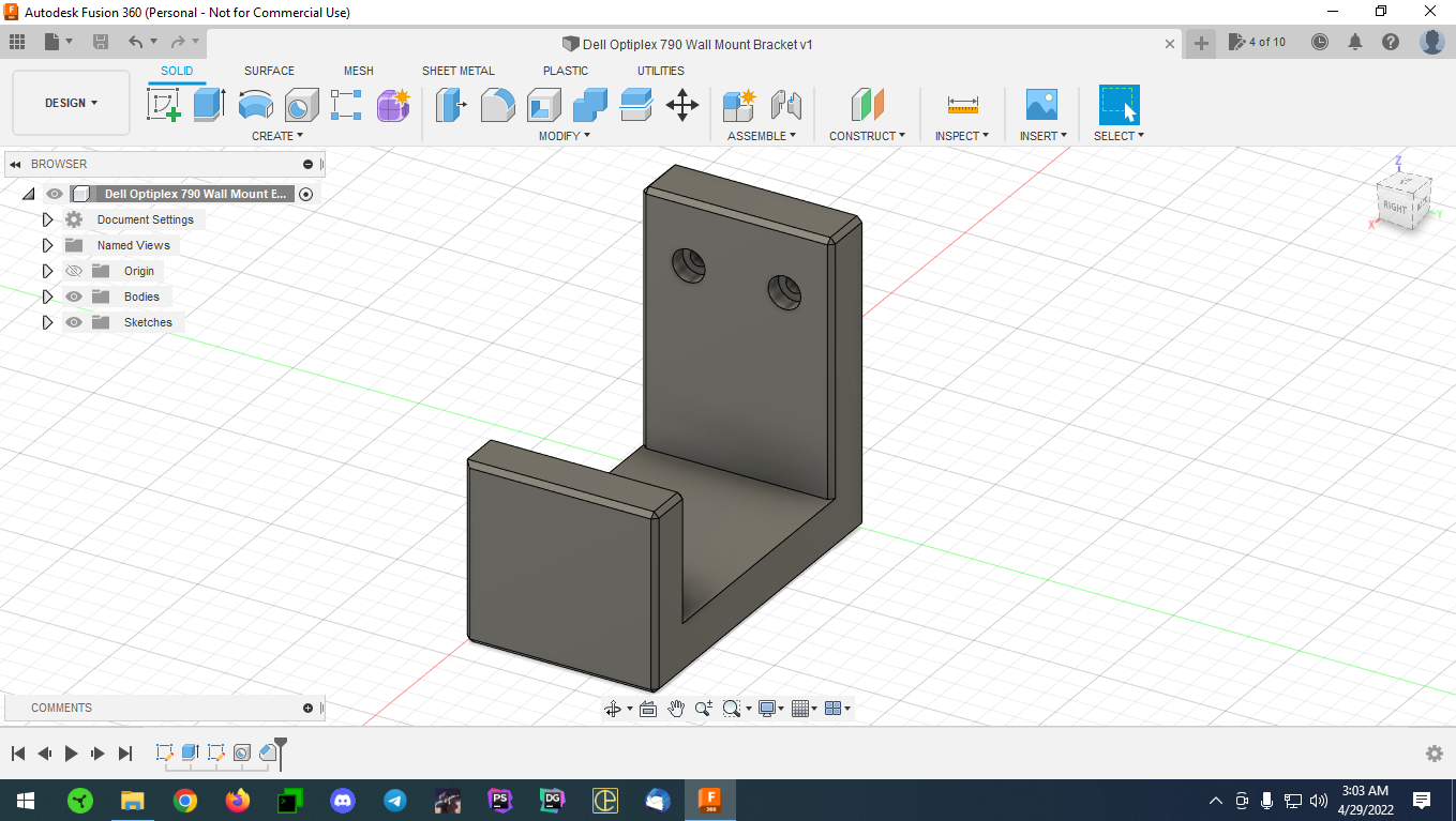 Dell Optiplex 790 Wall Mount Bracket