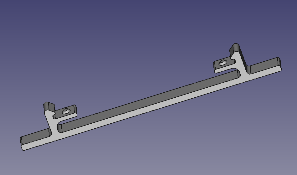 Simple feet / wall mount system for Raspberry Pi