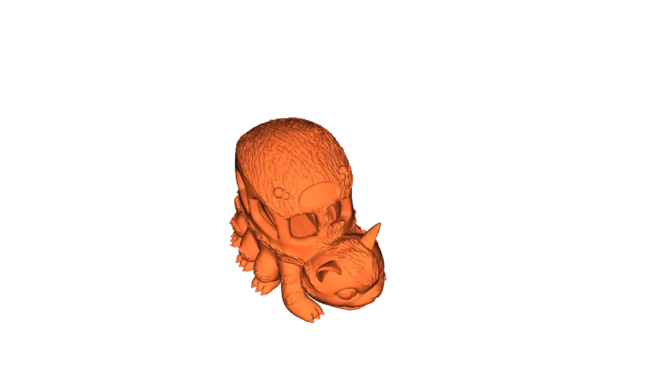 Catbus(My Neighbor Totoro) by Patrickart.hk | Download free STL model ...