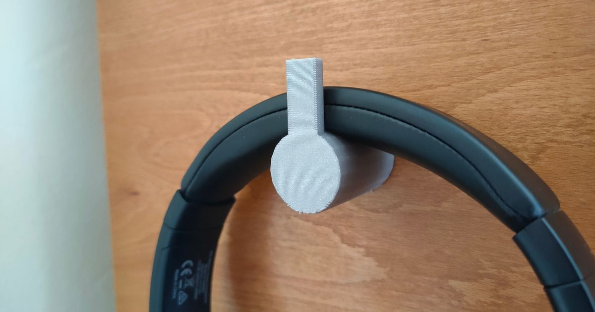 Headphone hanger por DLNinja Descargar modelo STL gratuito