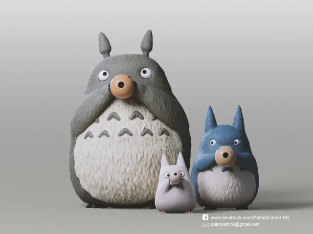 Totoro Family(My Neighbor Totoro)