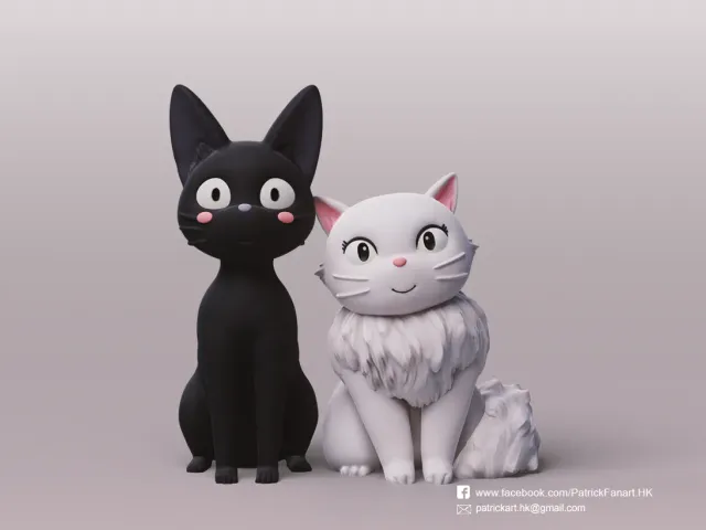 Jiji & Lily (Kiki's delivery service)
