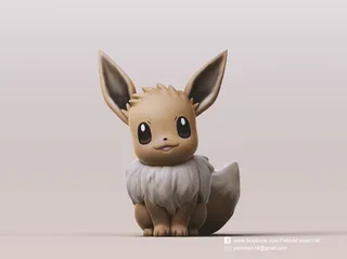 Mew(Pokemon) by Patrickart.hk, Download free STL model