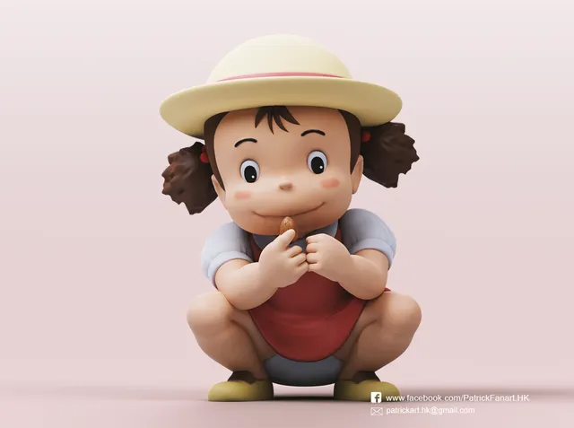 Mei Kusakabe(My Neighbor Totoro)