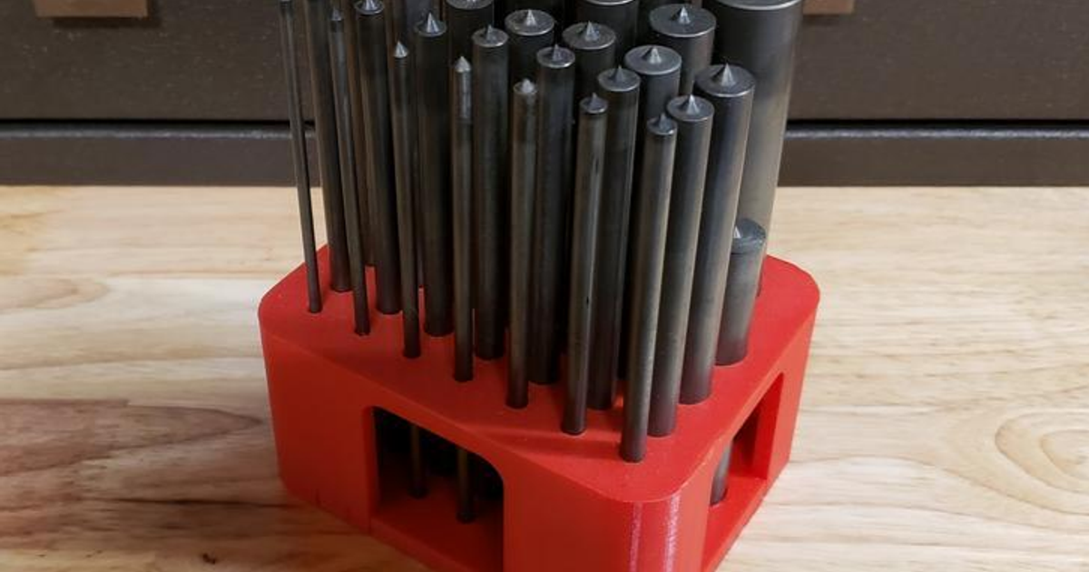 Transfer Punches Stand by bobmakes Download free STL model