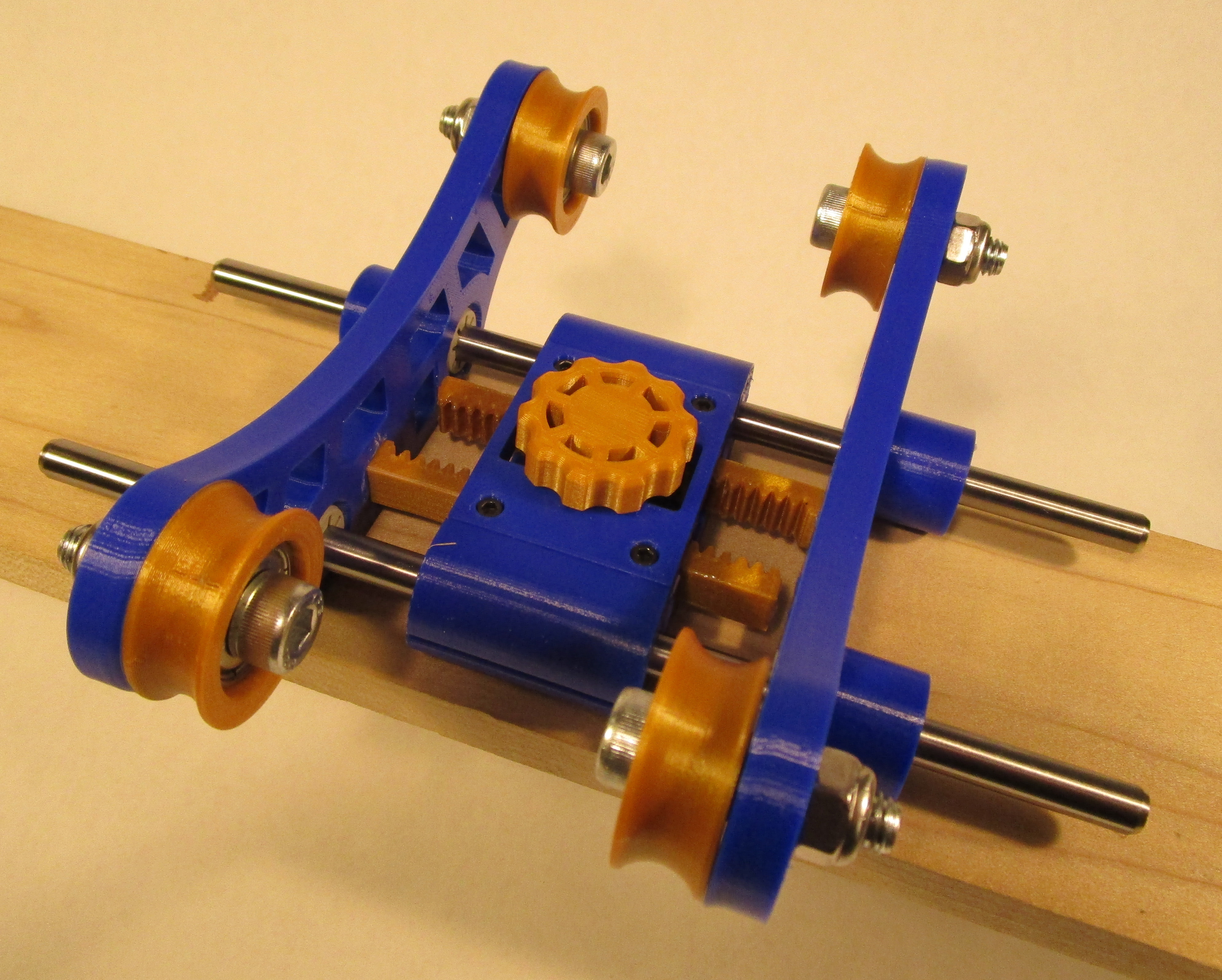 Miniatura 5 do modelo 3D Adjustable Spool Support