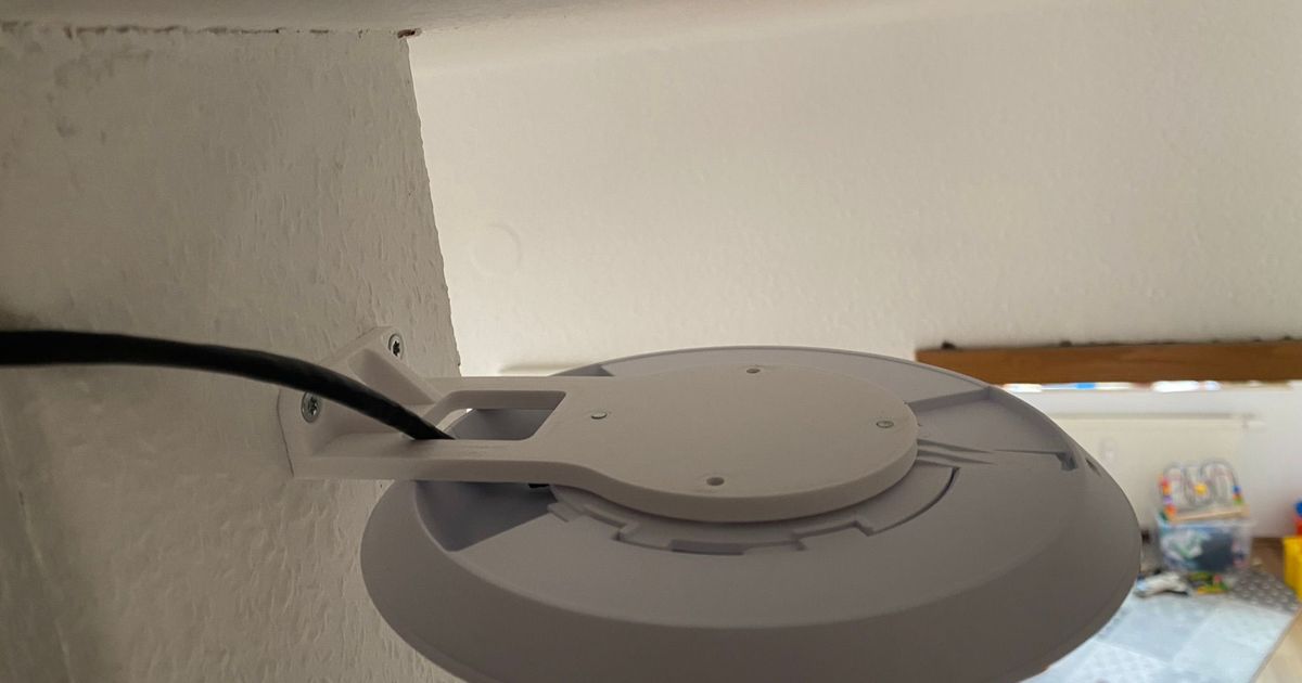 Unifi Access Point Lite Wall Mount by Hasenpups Download free STL