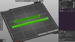 Tukkari TS Mini Filamentspalt Blende Filamentslot Cover