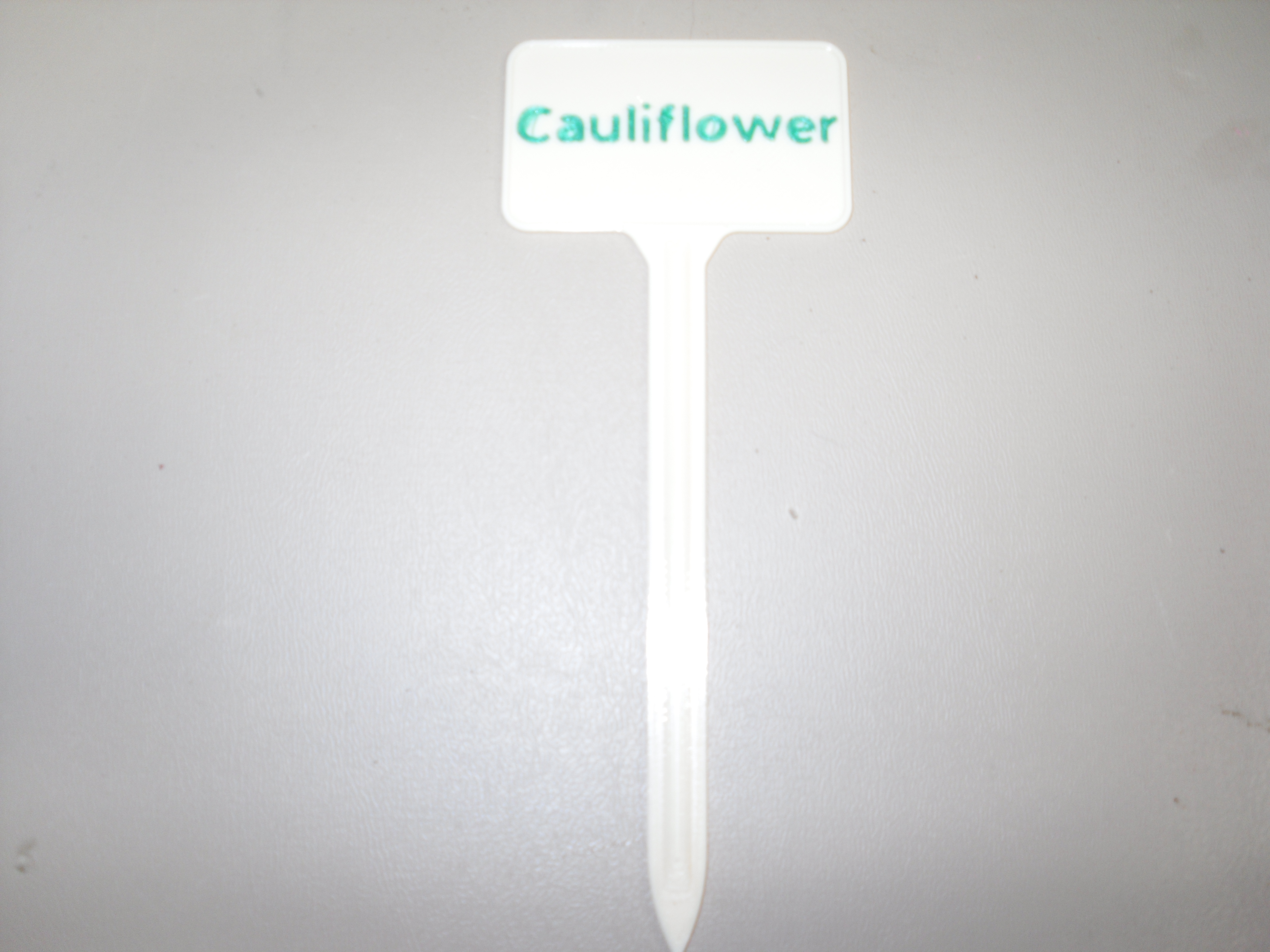 Plant Label Cauliflower