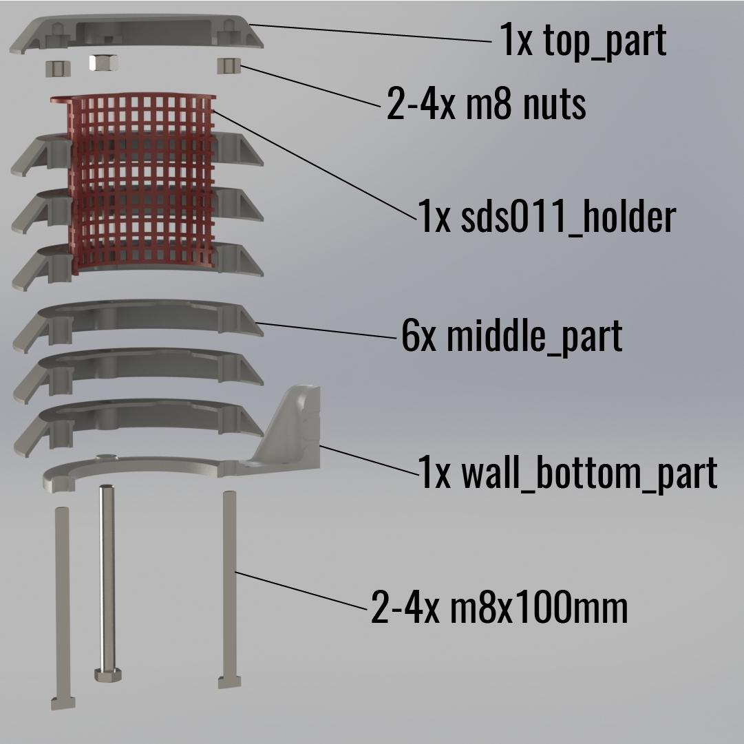 Luftdaten Stevensson screen — miniatura 12
