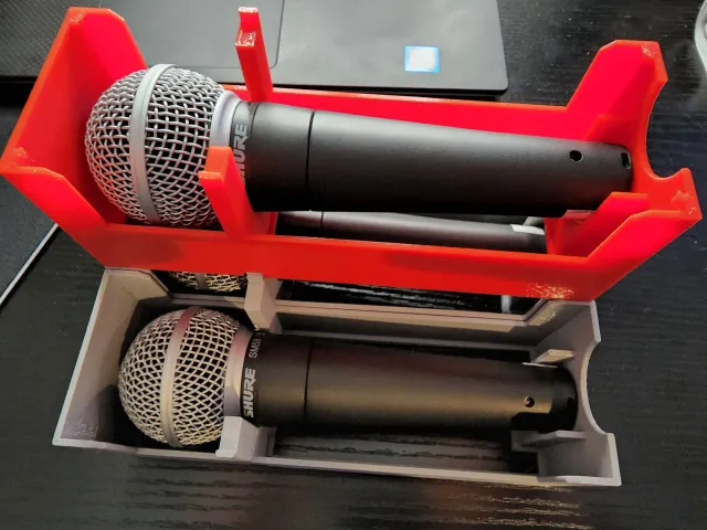 Shure SM-58 Microphone tray