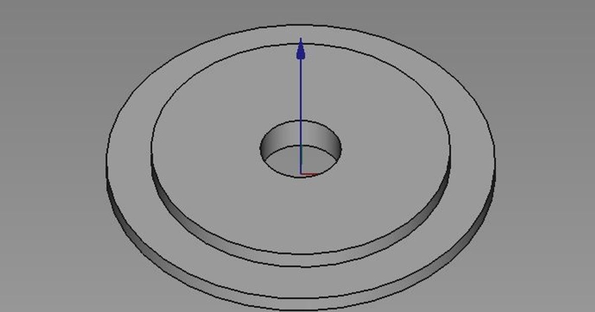 Filament wheel axle adapter by Perdeland | Download free STL model ...