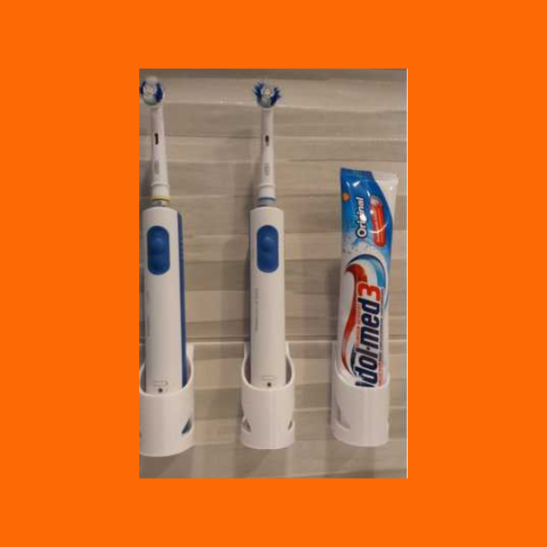Braun Electrical Toothbrush Holder Bathroom (No Screw)