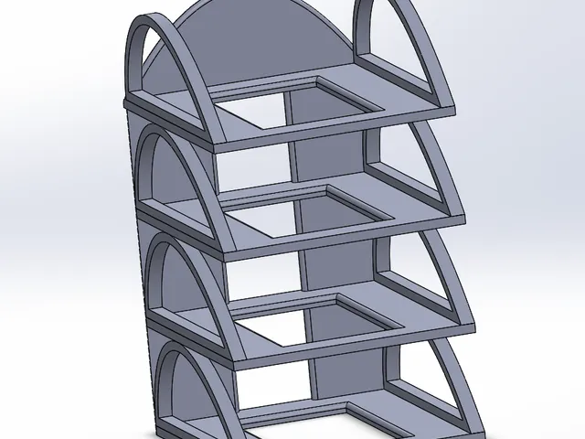 Gillette fusion5 stackable rack