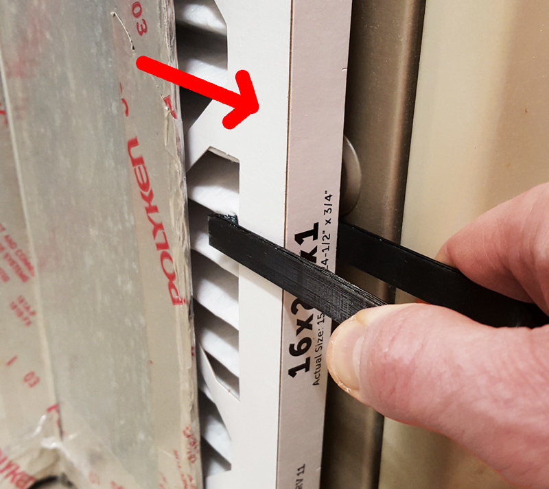 Furnace / AC Air Filter Puller / Remover and Mounting Hook