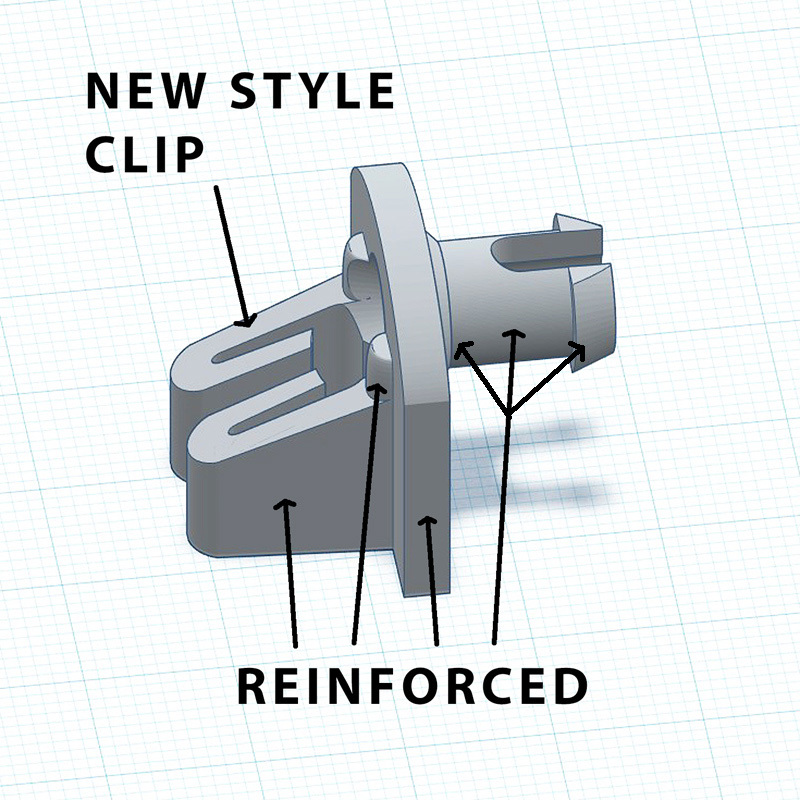 G.E. Dishwasher Rack Wheel Axle Replacement (WD35X21041) by