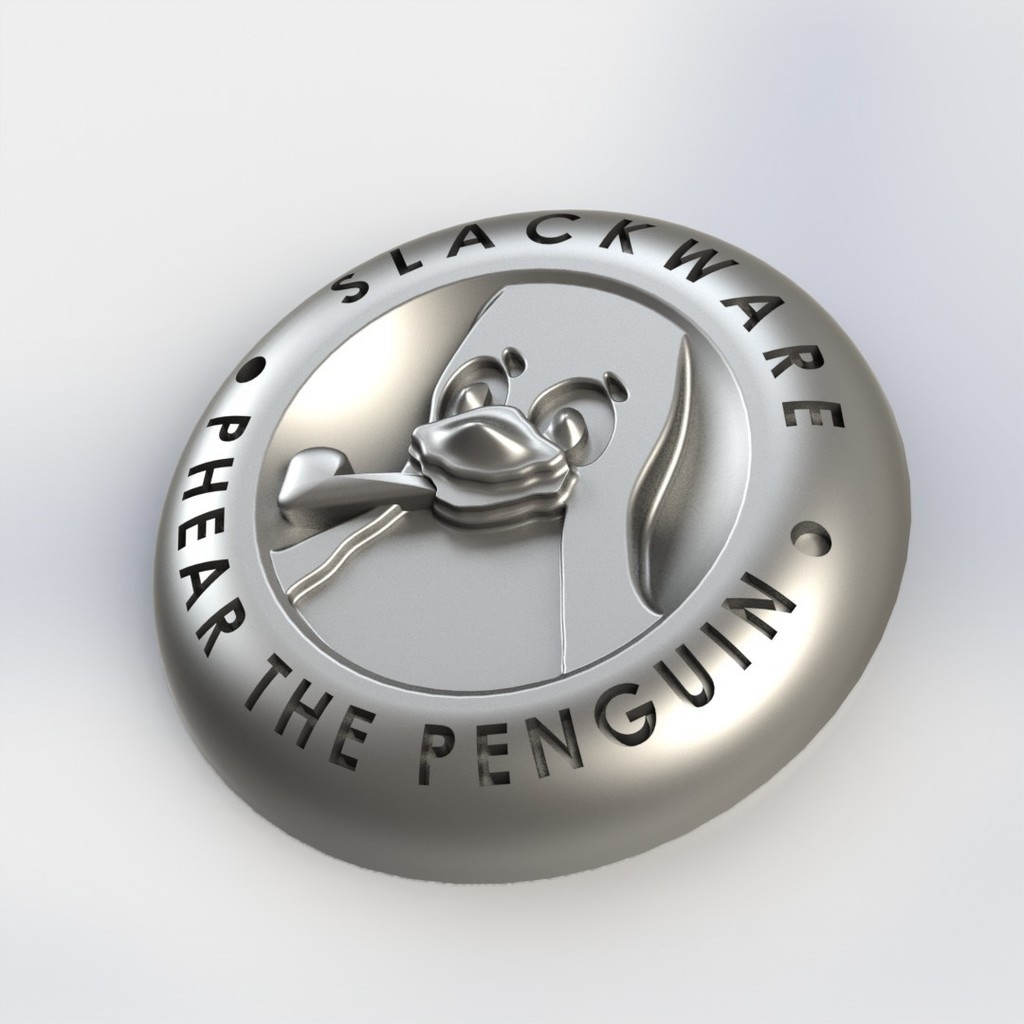 Slackware - Phear the penguin 3d