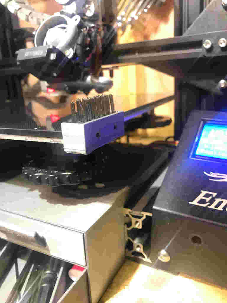 Ender 3 Pro Nozzle Cleaning Brush by vajonam Download free STL