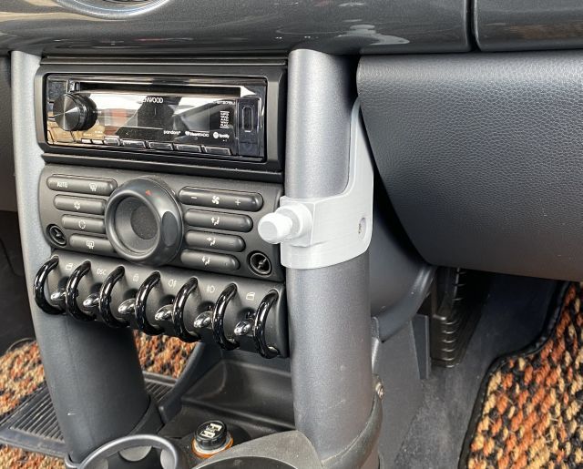 Phone holder store for mini cooper