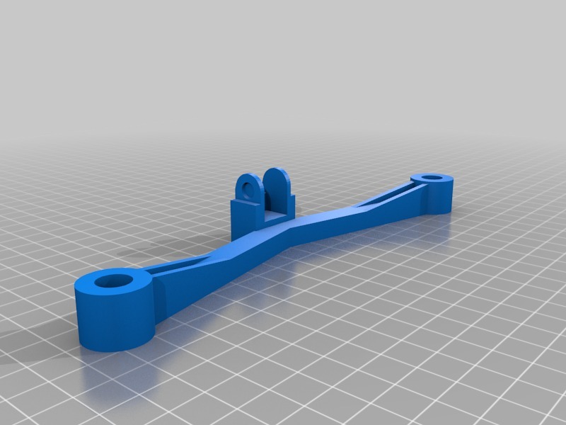 Miniatura 2 do modelo 3D Parametric Open Cable Chain Y Axis Mount