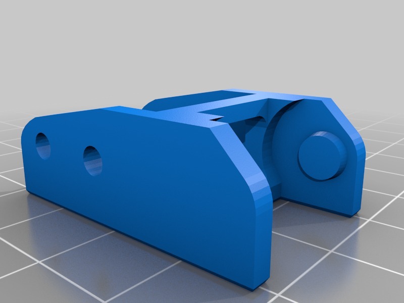 Miniatura 3 do modelo 3D Parametric Open Cable Chain Y Axis Mount