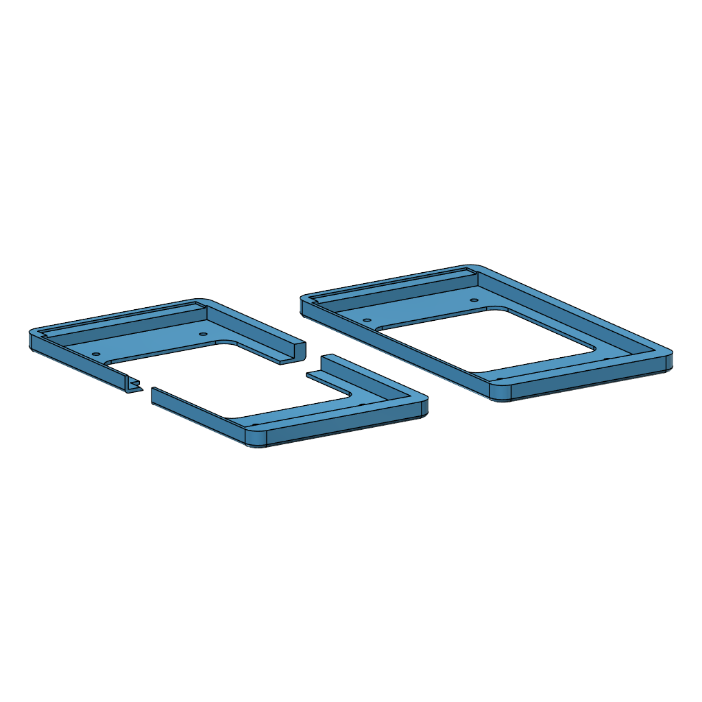 Miniatura 19 do modelo 3D Raspberry Pi 7 Inch Touchscreen display case