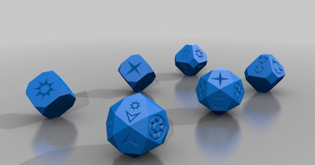 Dice Genesys by Okami 359 Download free STL model