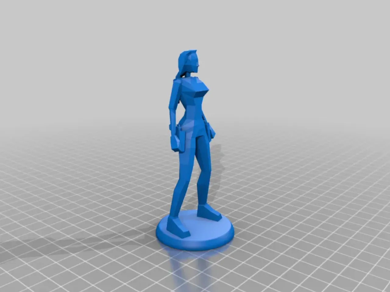 Lara Croft Classic with fixed PoneyTail by Ludiks | Download free STL model  | Printables.com