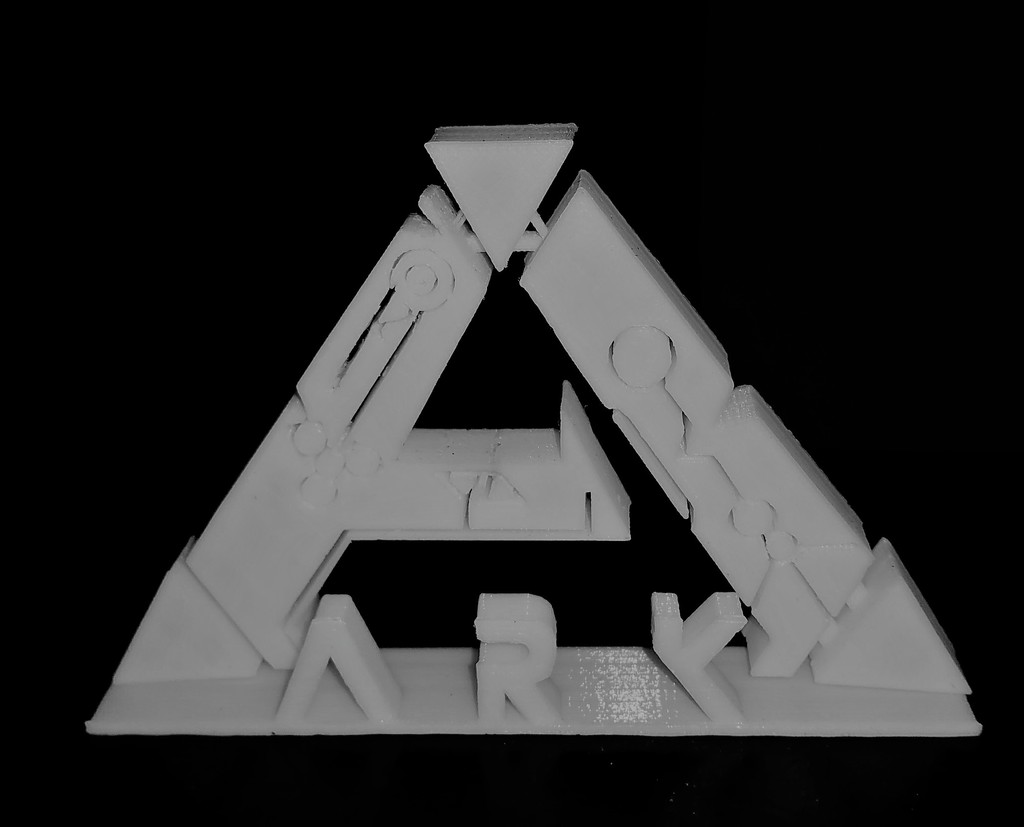 Ark Survival Evolved Logo by Ludiks | Download free STL model |  Printables.com