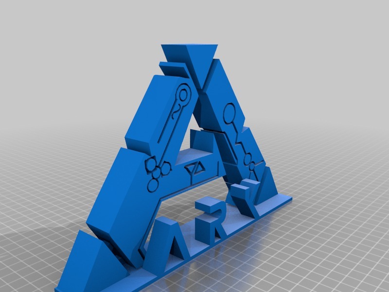 Miniatura 6 do modelo 3D Ark Survival Evolved Logo
