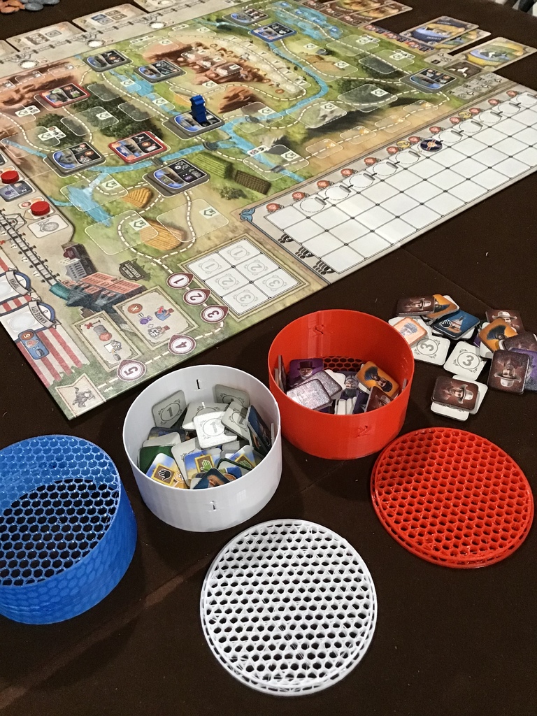 Great Western Trail Worker Bowls