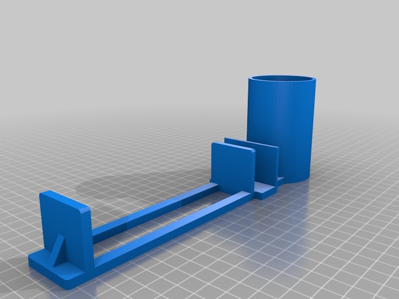 Creality CR-10 Anti-Tip Bracket with R PI Holder