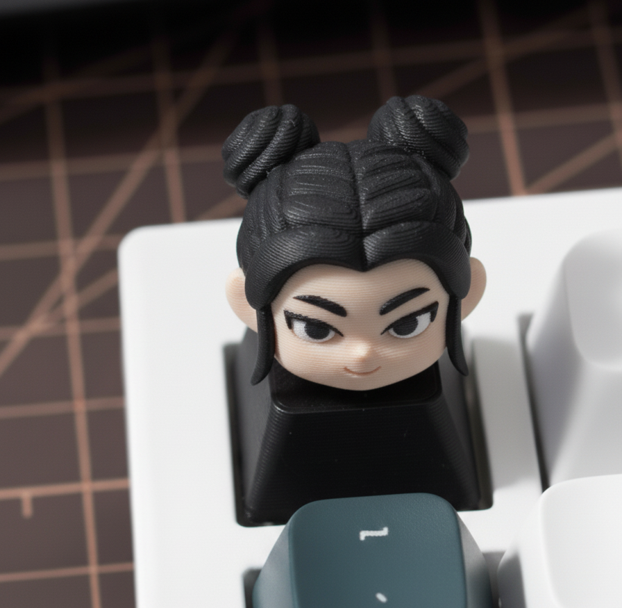 Zoey Keycap – Kpop Demon Hunters Edition
