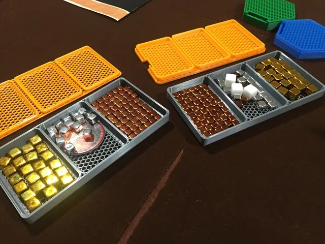 Terraforming Mars Resource Token Trays