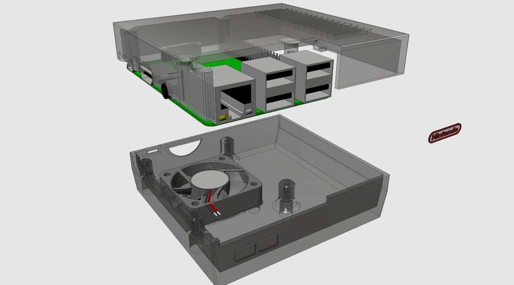 Miniatura 6 do modelo 3D pi3_NES FINAL!!! V6