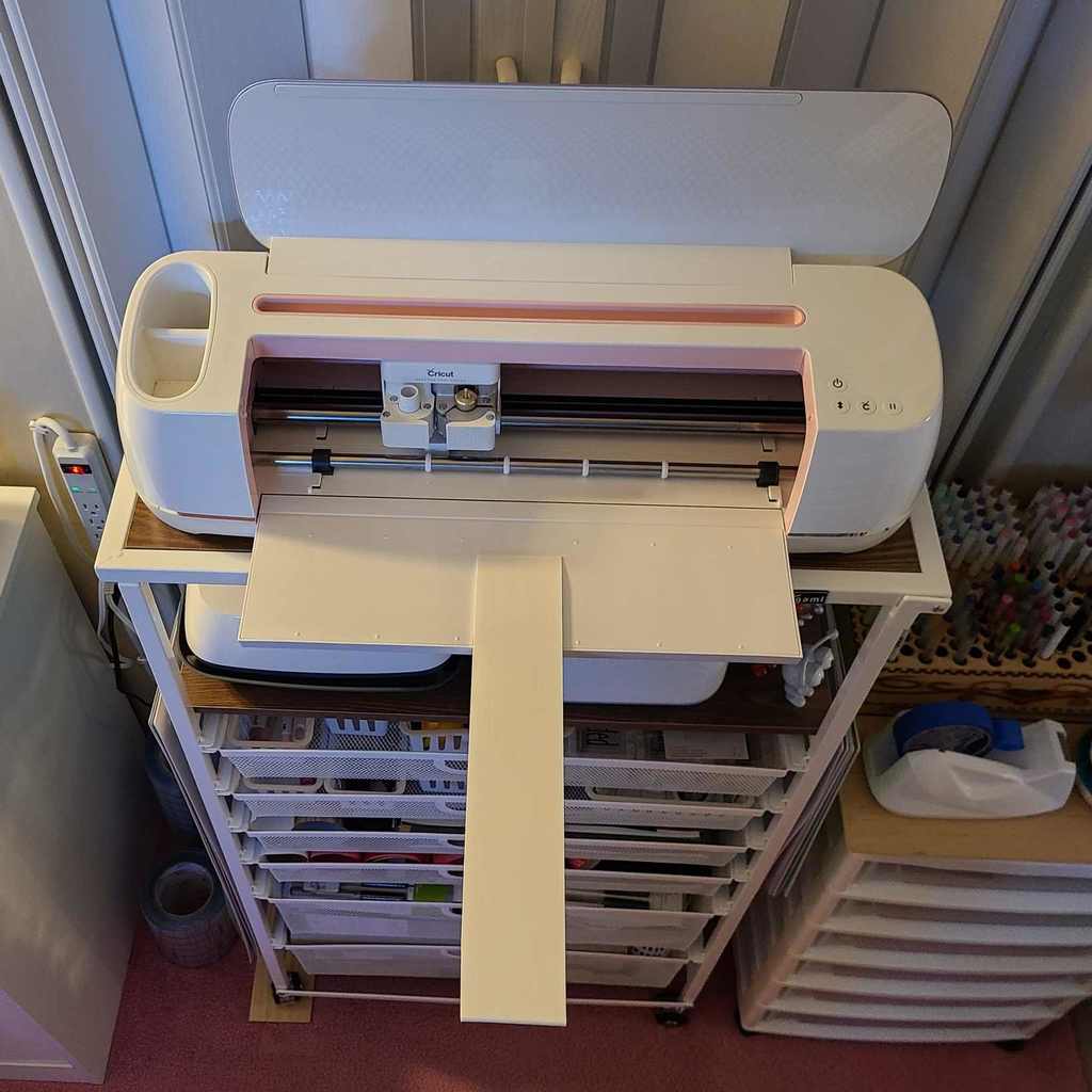 Cricut Maker Mat Extension Support by JohnTrotto Download free STL