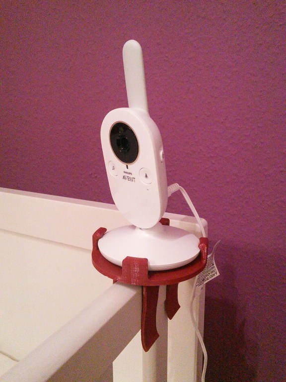 Philips Avent SCD620 / SCD630 camera holder clamp 30mm & 40mm (remix)