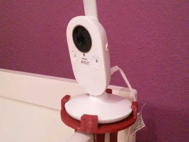Philips Avent SCD620 / SCD630 camera holder clamp 30mm & 40mm (remix)