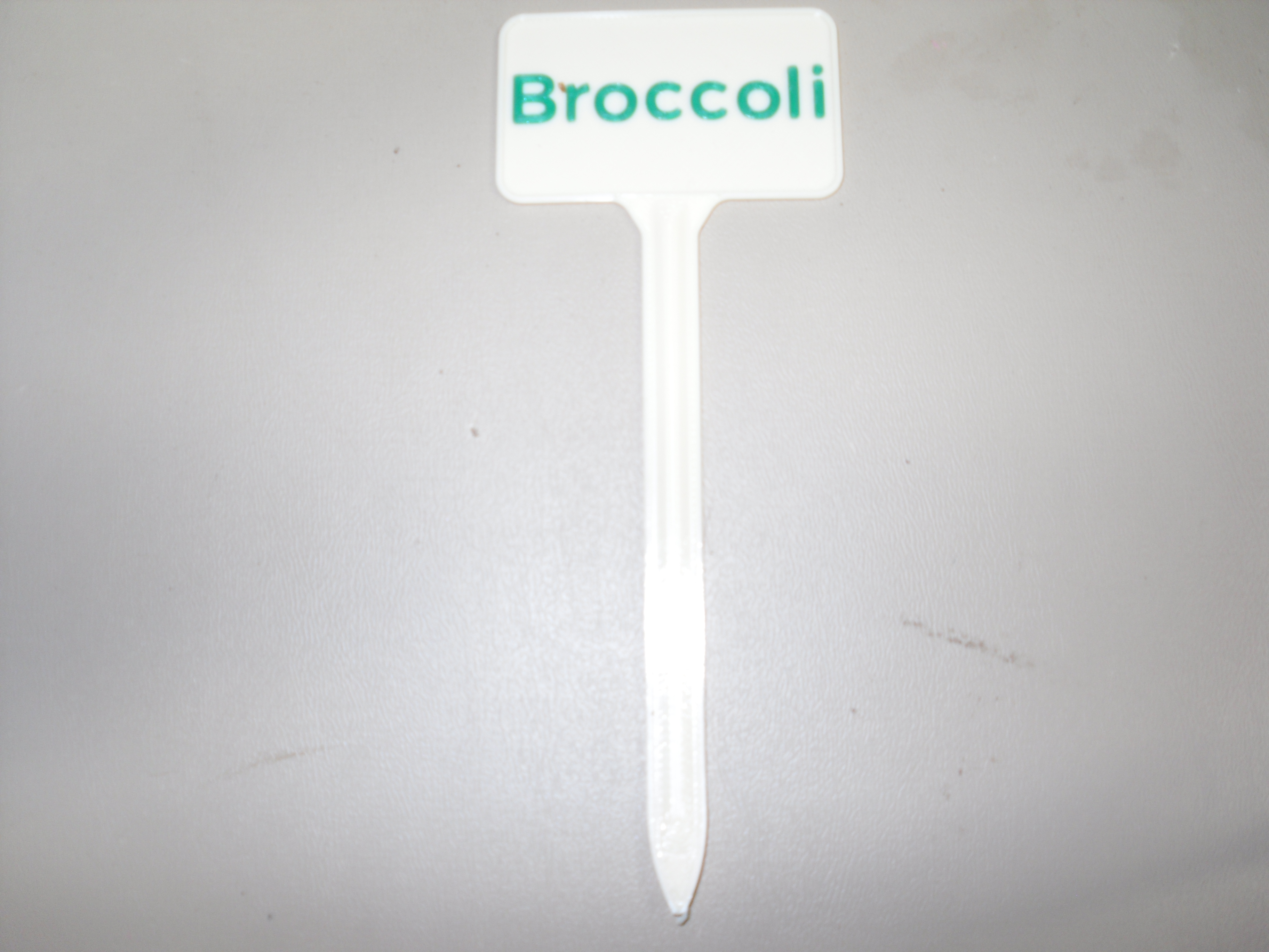 Plant Label Broccoli