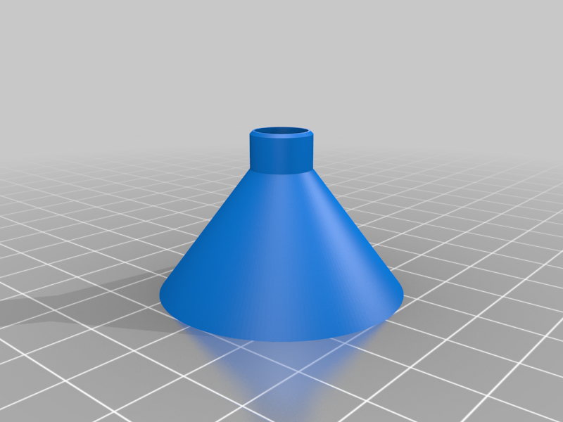 Miniatura 5 do modelo 3D Hip flask funnel