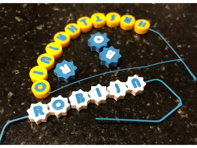 Letter bead generator