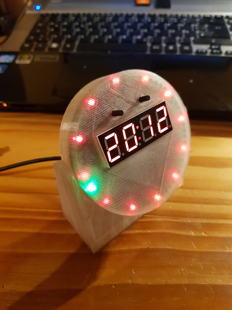 Housing for DIY LED Clock Kit DS1302