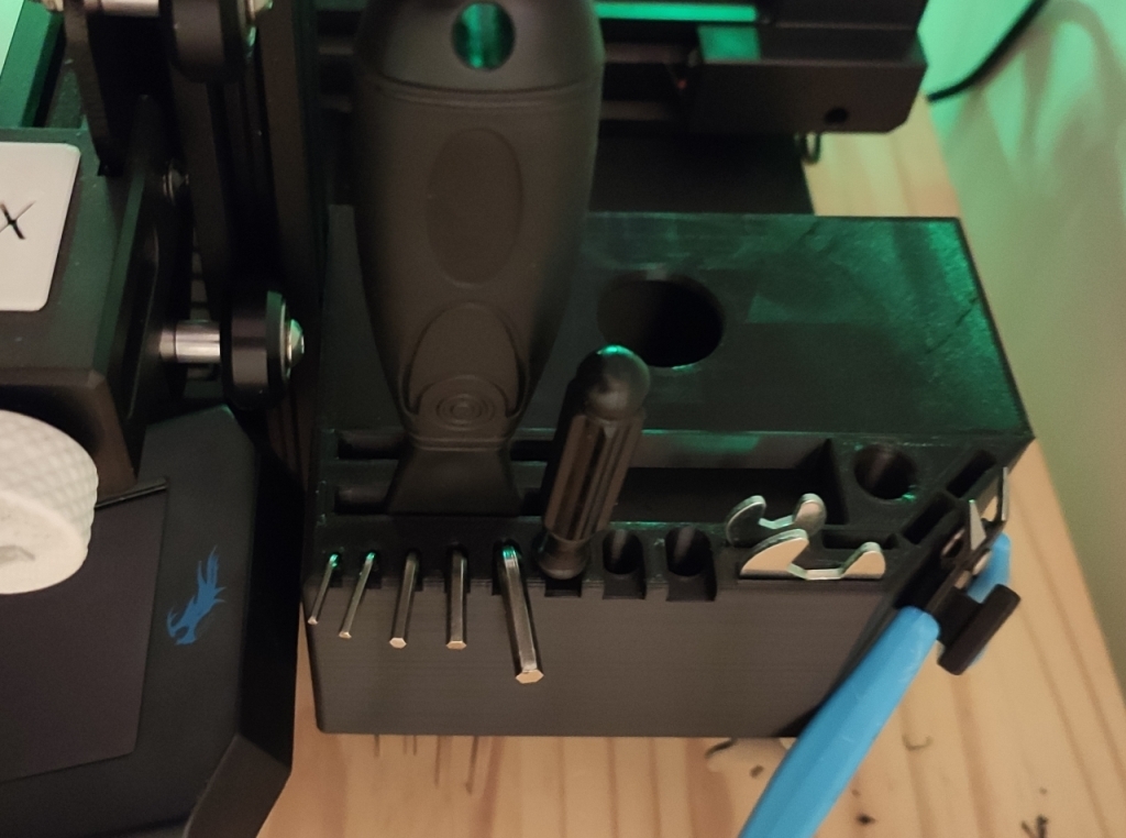 Ender 3 v2 all tools holder with box by Martines Download free STL model